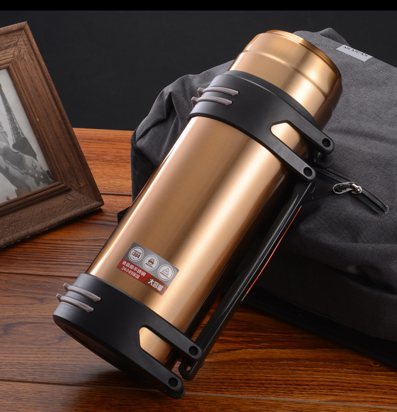 加厚防摔304不锈钢保温杯 家用运动保温水壶户外保温壶商务批发详情16