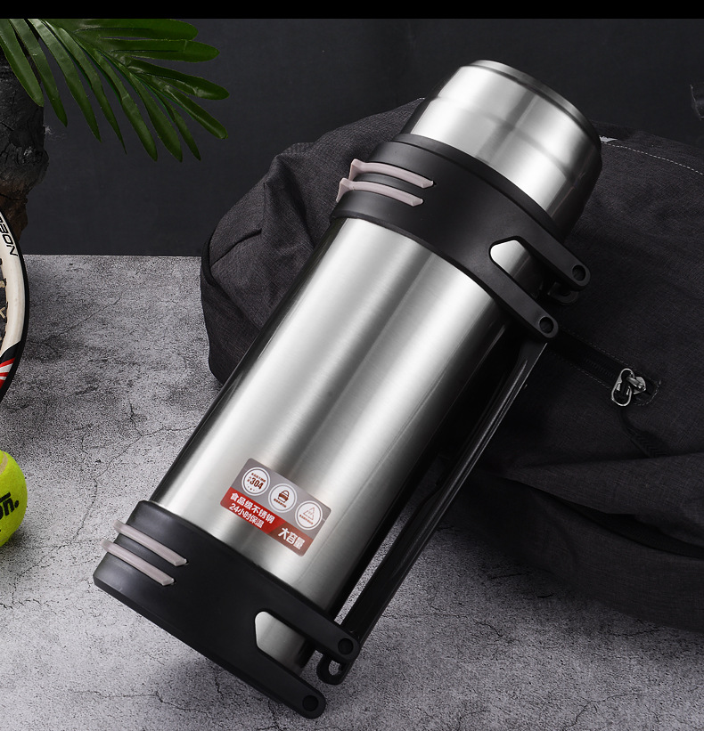 加厚防摔304不锈钢保温杯 家用运动保温水壶户外保温壶商务批发详情13