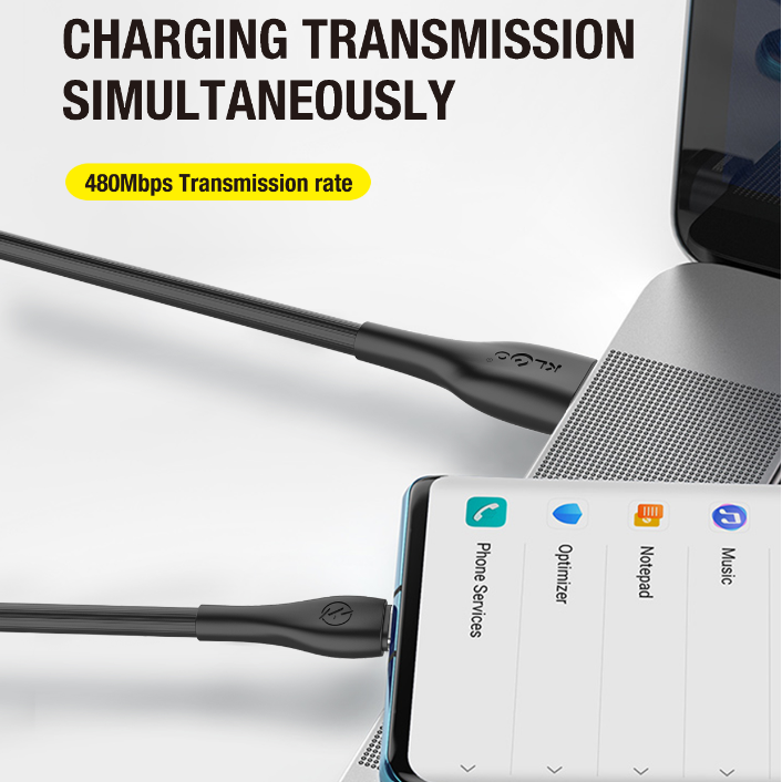 KLGO S-101/S-102/S-103 Apple Huawei charging Cable TYPE-C Samsung V8 Fast Charging data cable Specification image