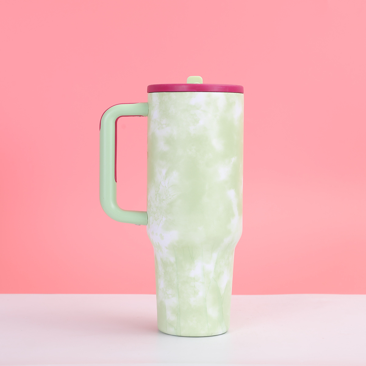 跨境40oz三代漆染印汽车杯304不锈钢真空保温杯大容量户外吸管杯详情8