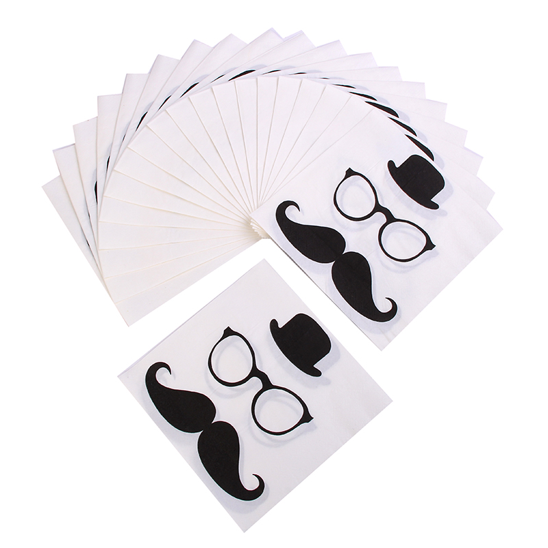 印花餐巾纸/彩色纸巾花手帕纸厂家直销批发印花餐巾纸详情4