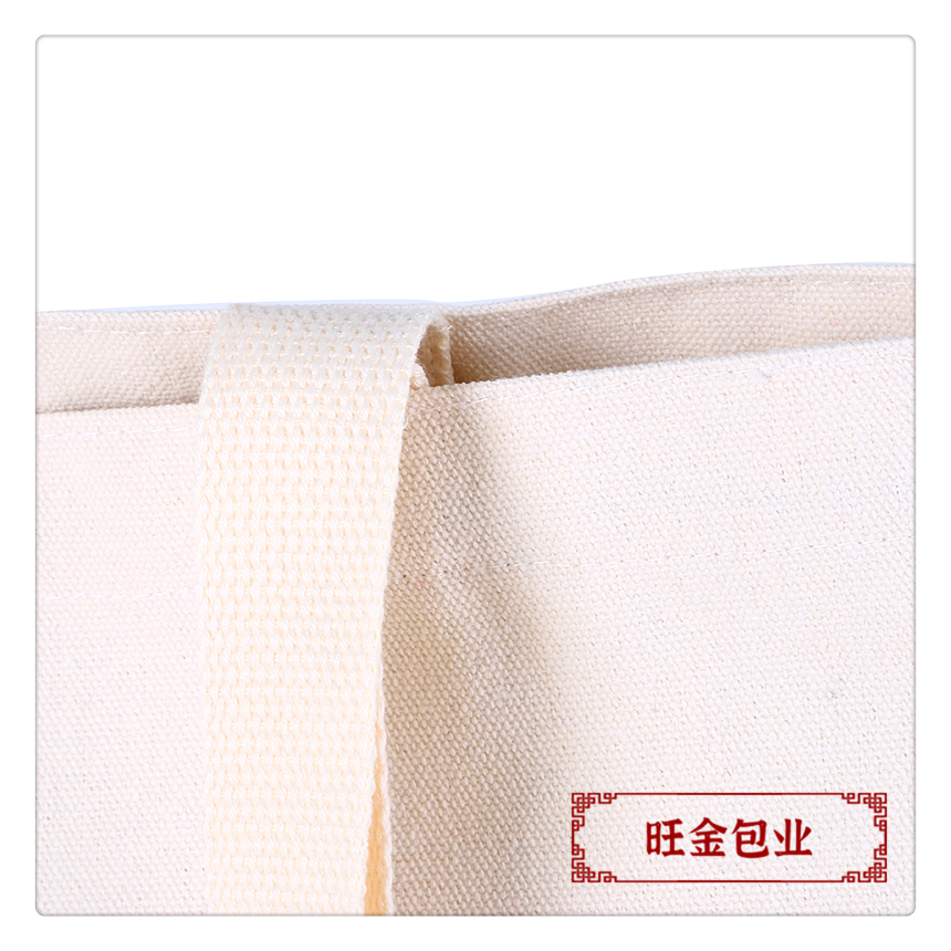 Creative colorful printed hand-held canvas bags, student single-shoulder cotton bags, fashionable clothing shopping bags pic 6