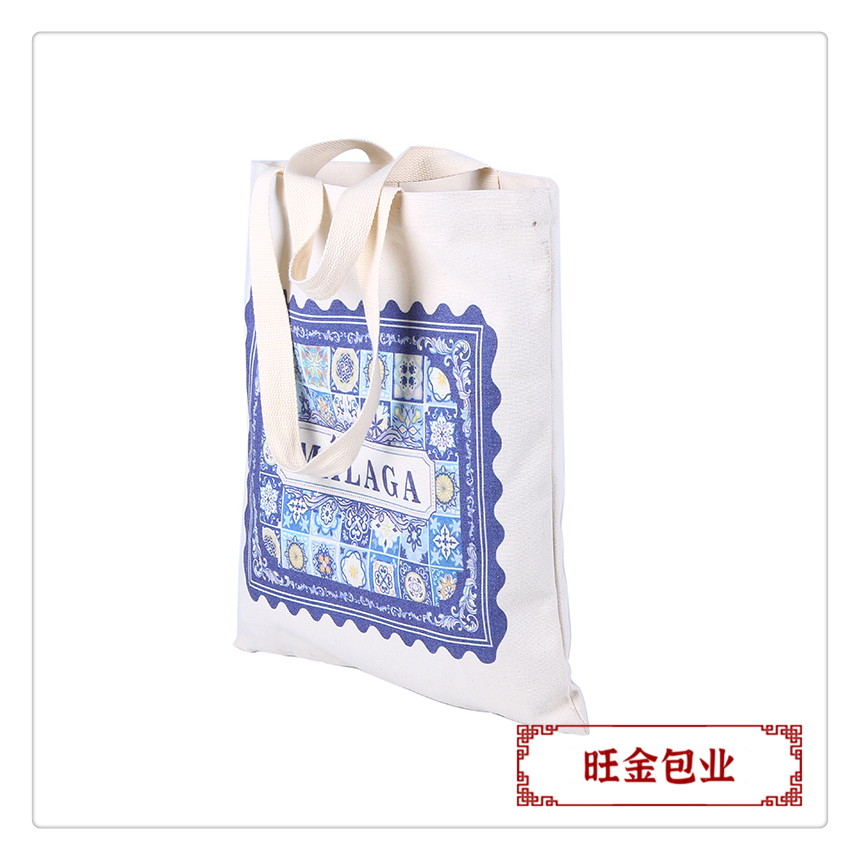 Wholesale of universal canvas bags in stock from the manufacturer, cotton hand-held shopping bags, and fashionable canvas bags pic 3