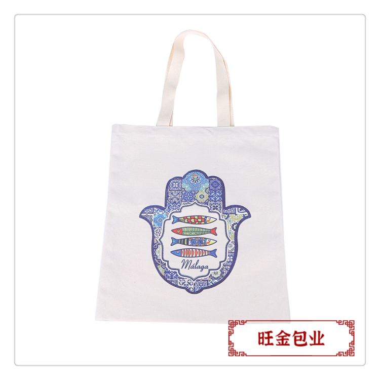 Canvas bags, single-shoulder bags for female college students to attend classes, large-capacity, niche design handbags, trendy details Picture