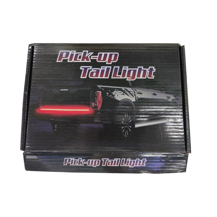 Dual-color dynamic fishbone car trunk light strip, flowing light steering brake LED, pickup truck trunk light, trunk Item Picture