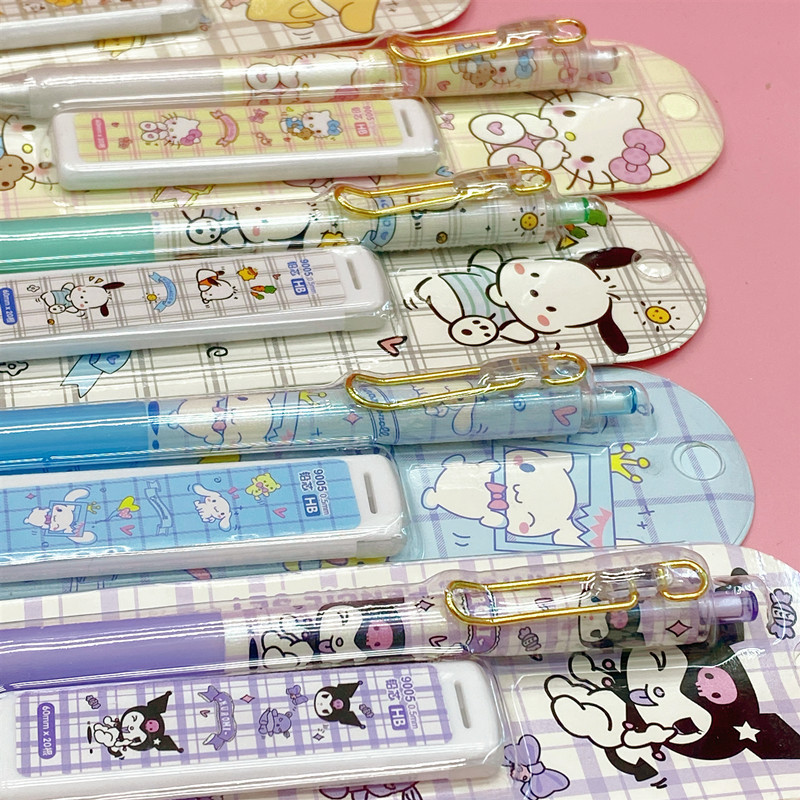 Wholesale of new children's pencil sets, cartoon activity pencils, sharp-free pencils, high appearance level pencils and lead core combinations details Picture