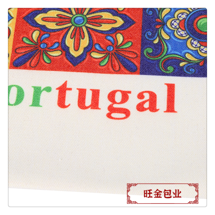 Canvas bags in stock for wholesale, hand-held cotton bags, color-printed cotton bags, all-cotton shopping eco-friendly bags Application Scenario