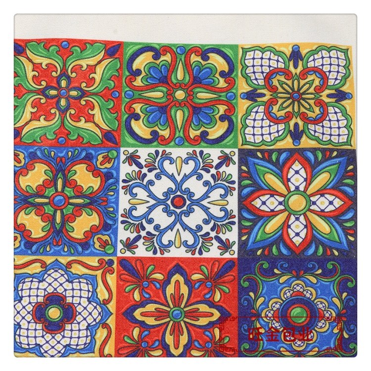 Canvas bags in stock for wholesale, hand-held cotton bags, color-printed cotton bags, all-cotton shopping eco-friendly bags Specification image