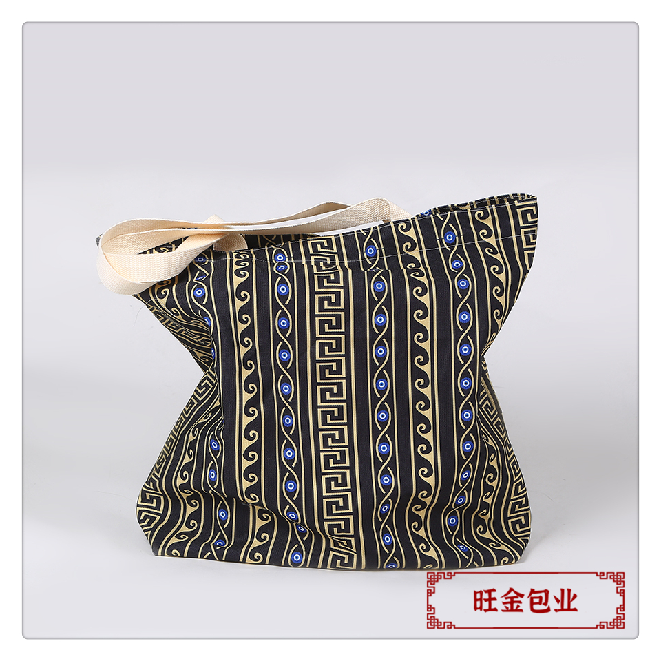Canvas bag for female students 2024 New style, fresh and versatile single-shoulder bag, large-capacity hand-held cloth bag pic 5