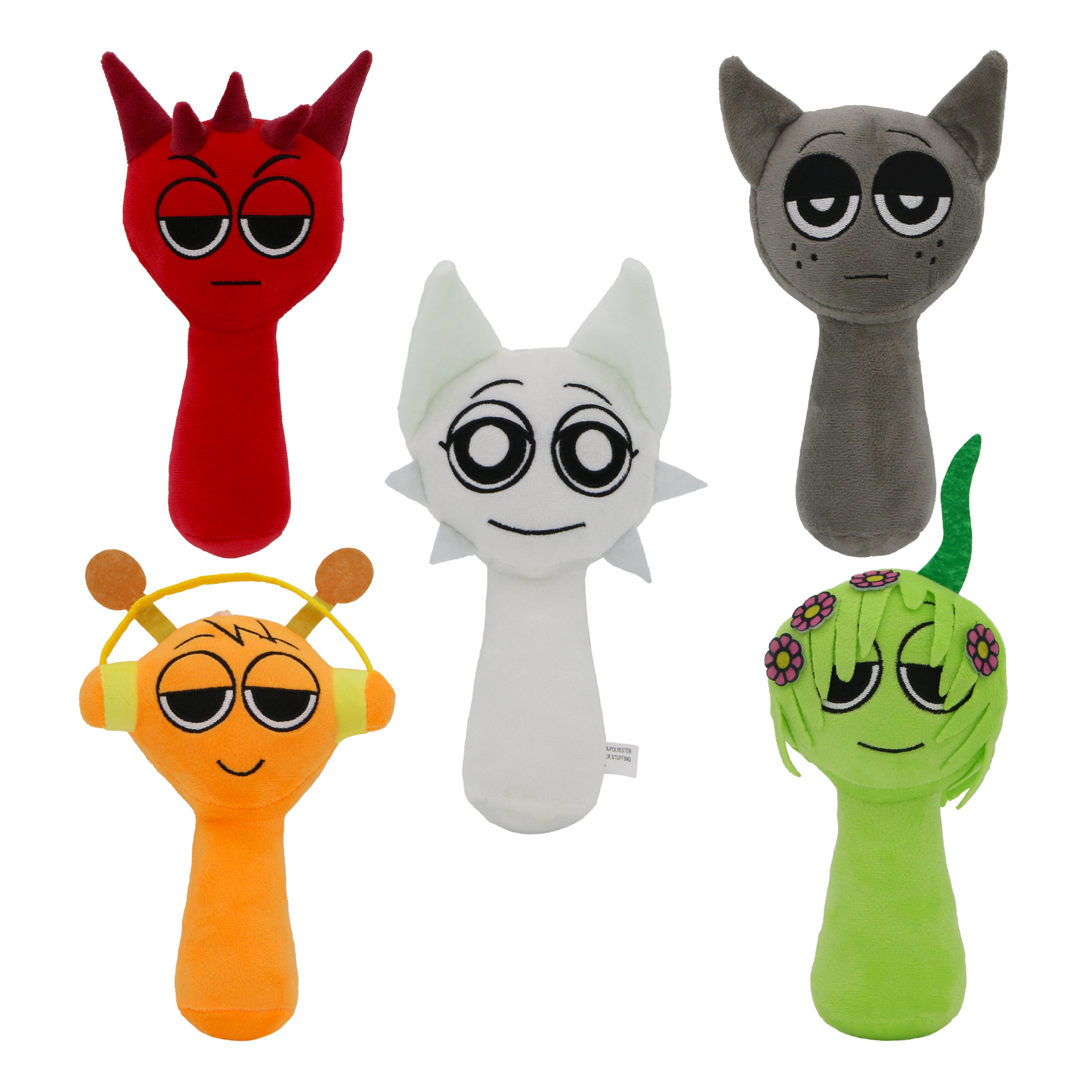 2025年跨境新品 Sprunki Plush节奏盒子毛绒玩具玩偶娃娃游戏周边详情2