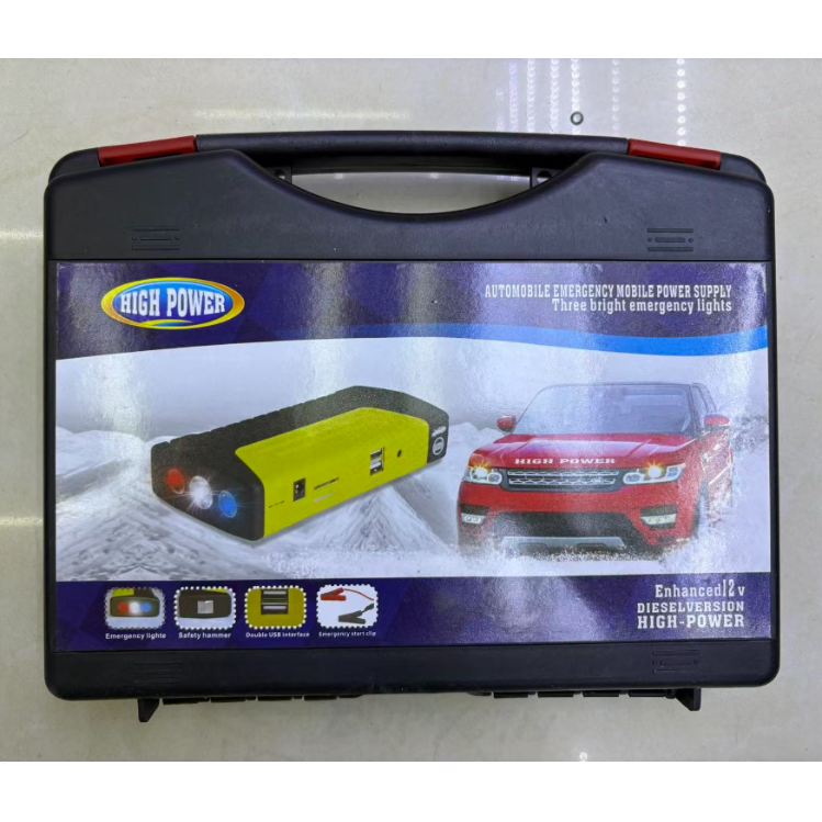 汽车应急启动电源 多功能便携电瓶充电打火启动器