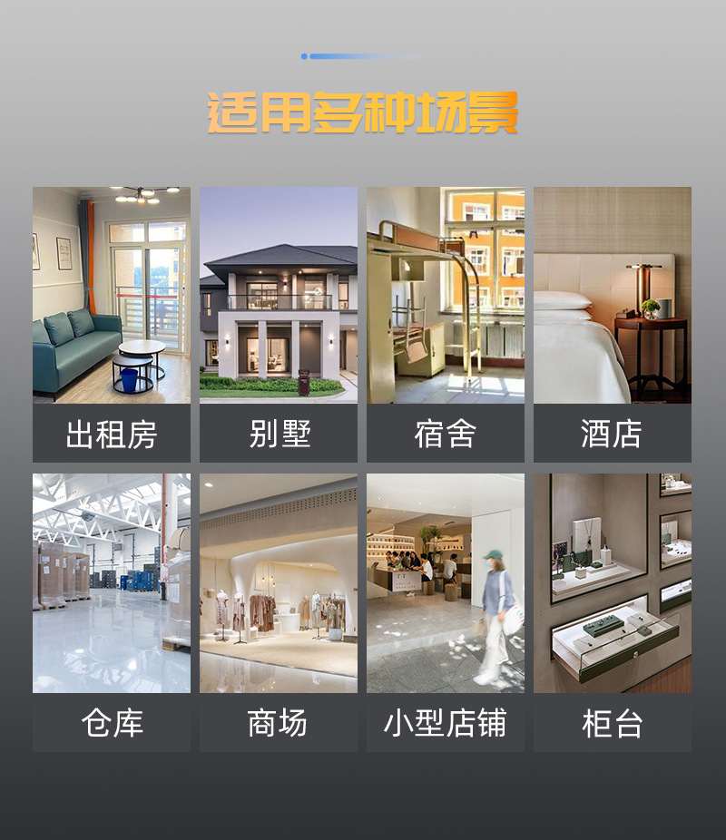 门窗防盗报警器 开门提醒警报器 防狼报警器 SF06R门磁款详情4