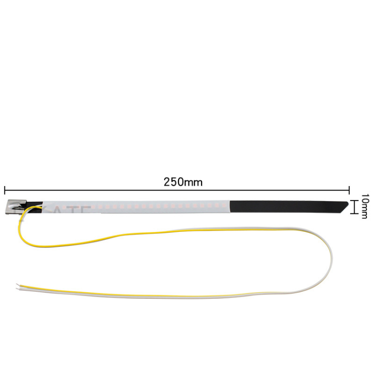 Motorcycle LED shock absorber light strip, brake indicator signal light strip, LED motorcycle light strip, dual-color flowing light Item Picture