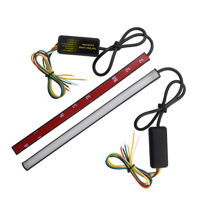 Wholesale of motorcycle brake light strips, car iridescent flashing turn signals, horse-running decorative waterproof ranger light strips details Picture