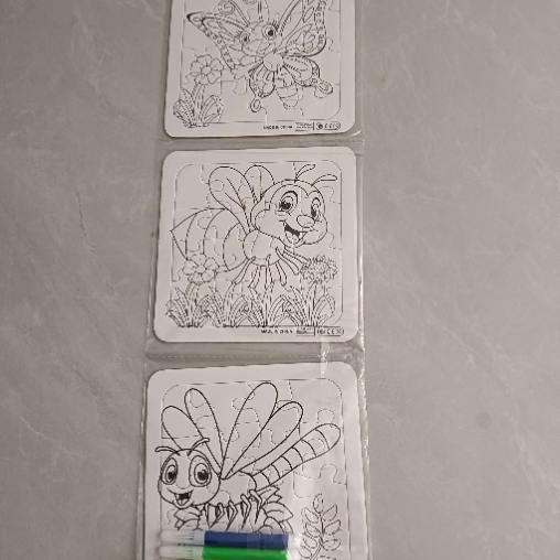 Black and white paper jigsaw puzzles, children's diy graffiti painting jigsaw puzzles, educational toys wholesale Application Scenario