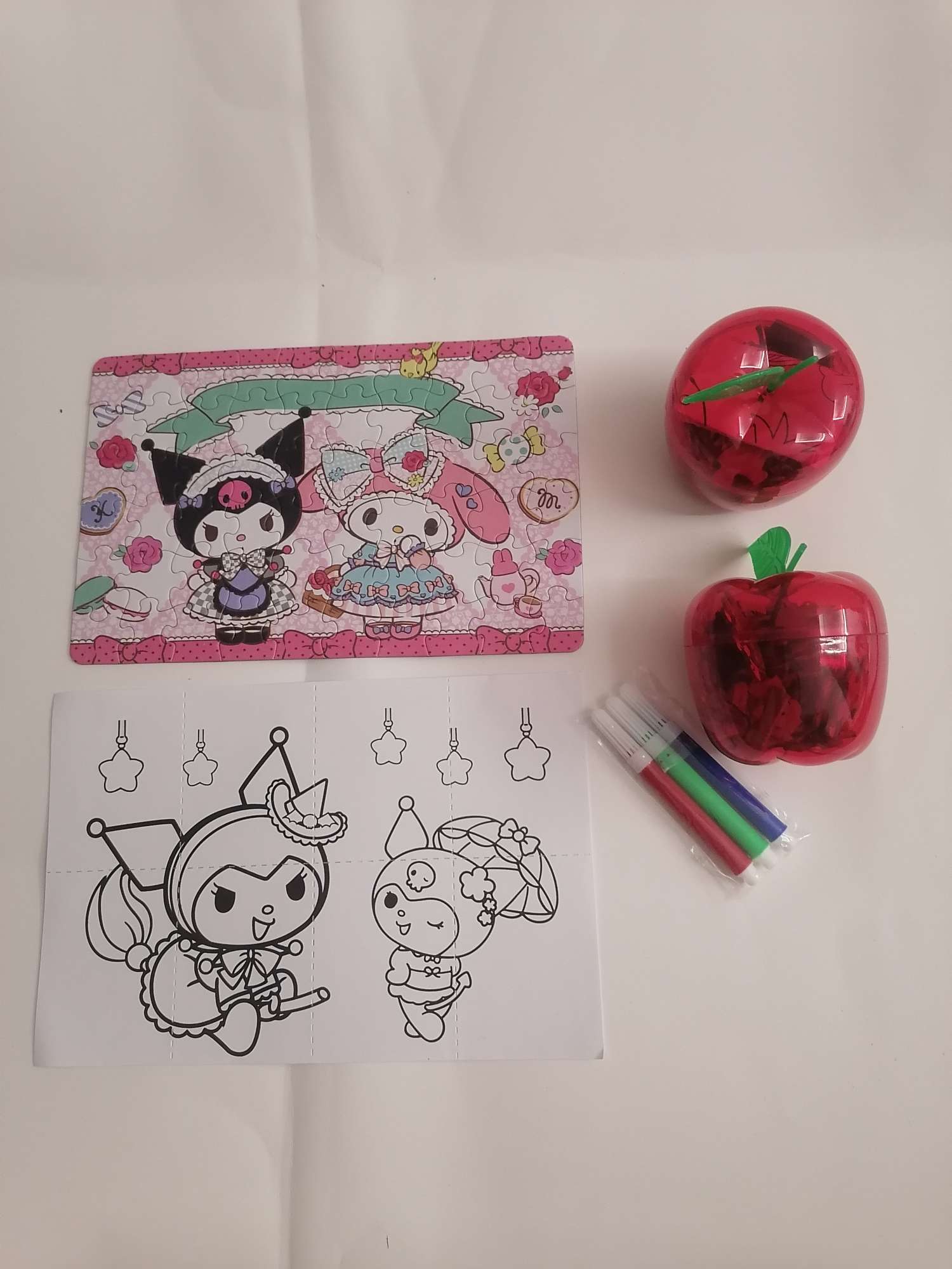 Apple 60-piece jigsaw puzzle, a hands-on and brain-stimulating toy for children pic 8