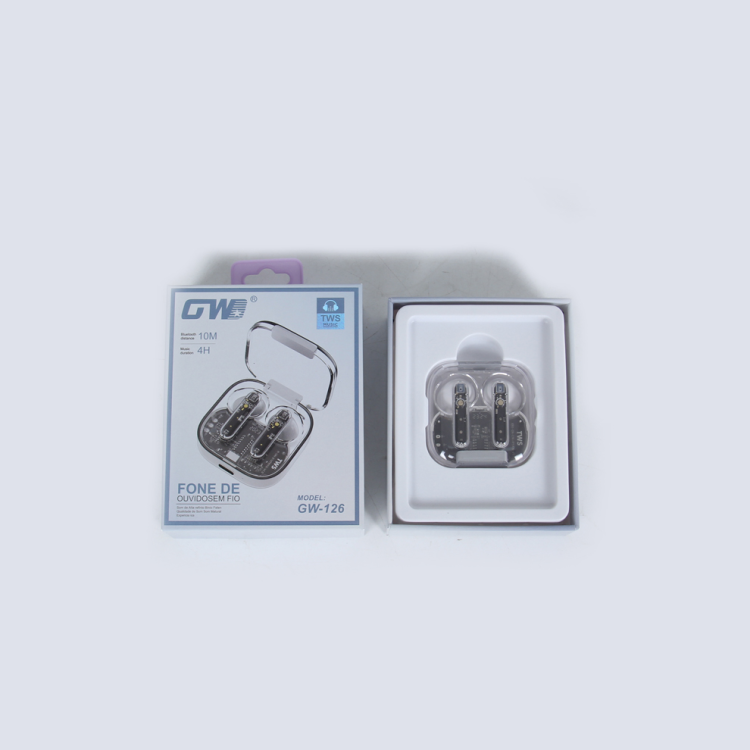 Innovative Transparent Technology Visual Mini Wireless In-Ear Noise-Cancelling Long-Lasting Bluetooth Headphones, Direct Supply From The Manufacturer details Picture
