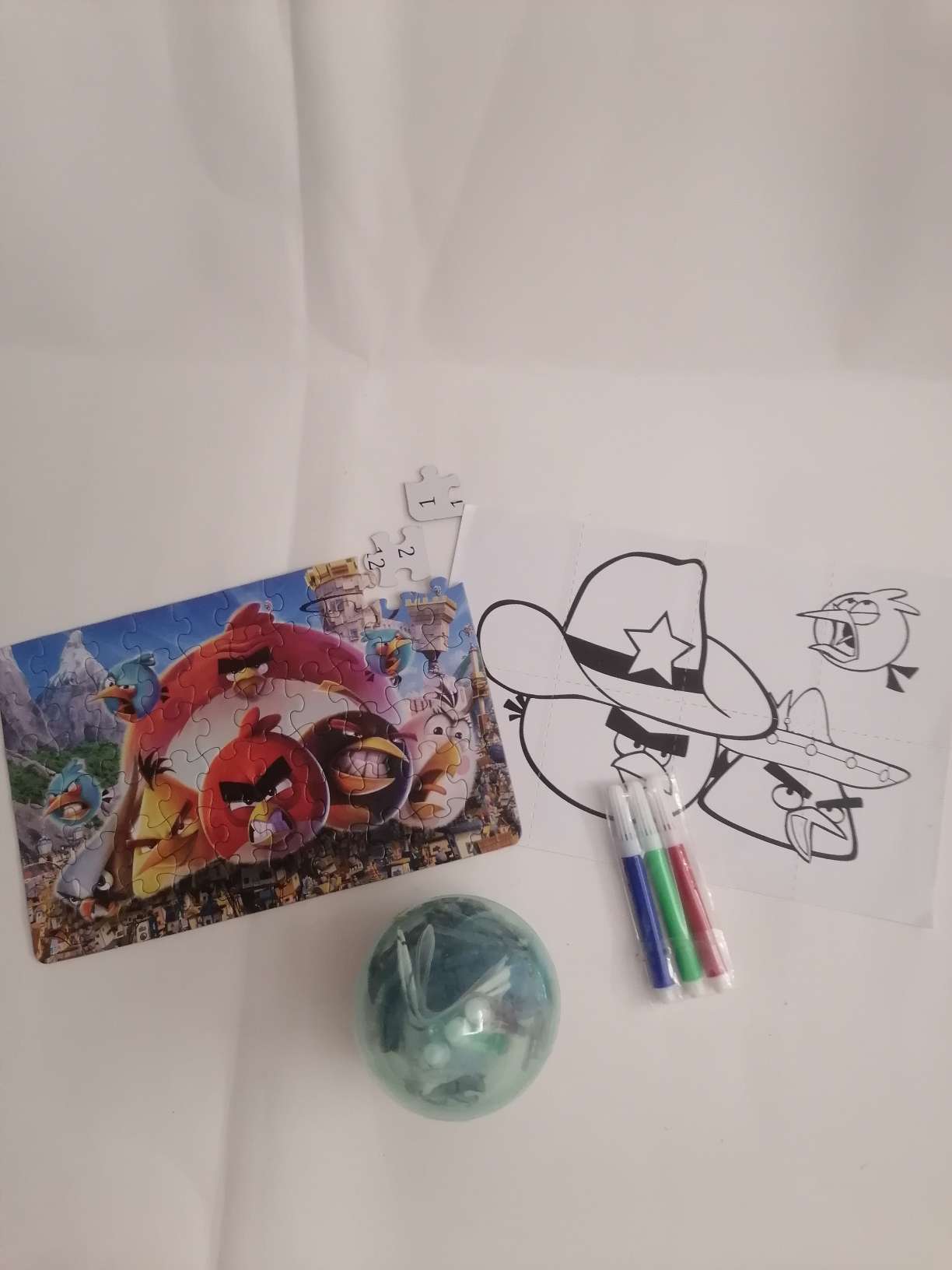 60-piece bird egg jigsaw puzzle, scribble and draw, children use their hands and minds, stay away from mobile phones pic 7