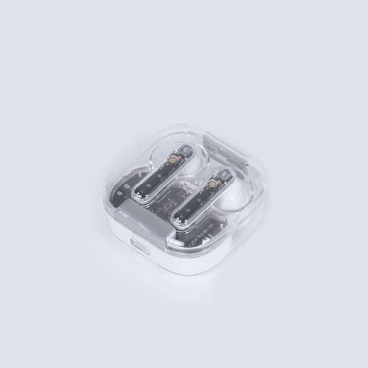 Innovative Transparent Technology Visual Mini Wireless In-Ear Noise-Cancelling Long-Lasting Bluetooth Headphones, Direct Supply From The Manufacturer Specification drawing