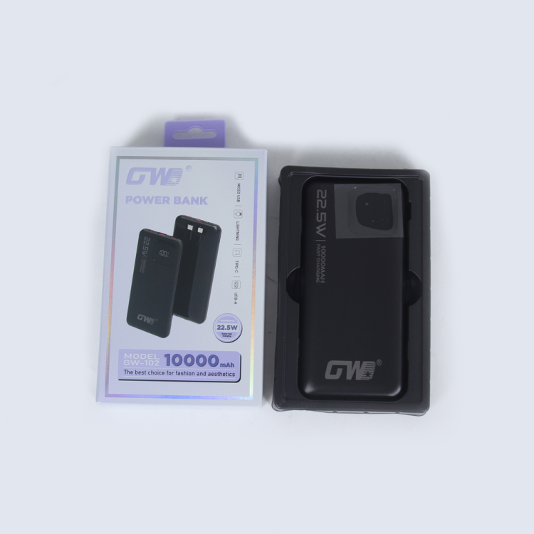 GW-102 LED Display Showing Battery Percentage