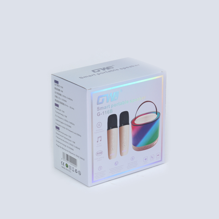 The G-116B Bluetooth Speaker Is A Portable Rbg Colorful Home Microphone And Audio Microphone For Live Streaming Item Picture