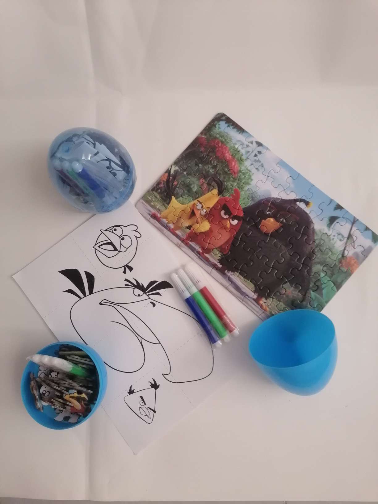 60-piece bird egg jigsaw puzzle, scribble and draw, children use their hands and minds, stay away from mobile phones pic 9