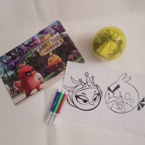 60-piece bird egg jigsaw puzzle, scribble and draw, children use their hands and minds, stay away from mobile phones Specification image