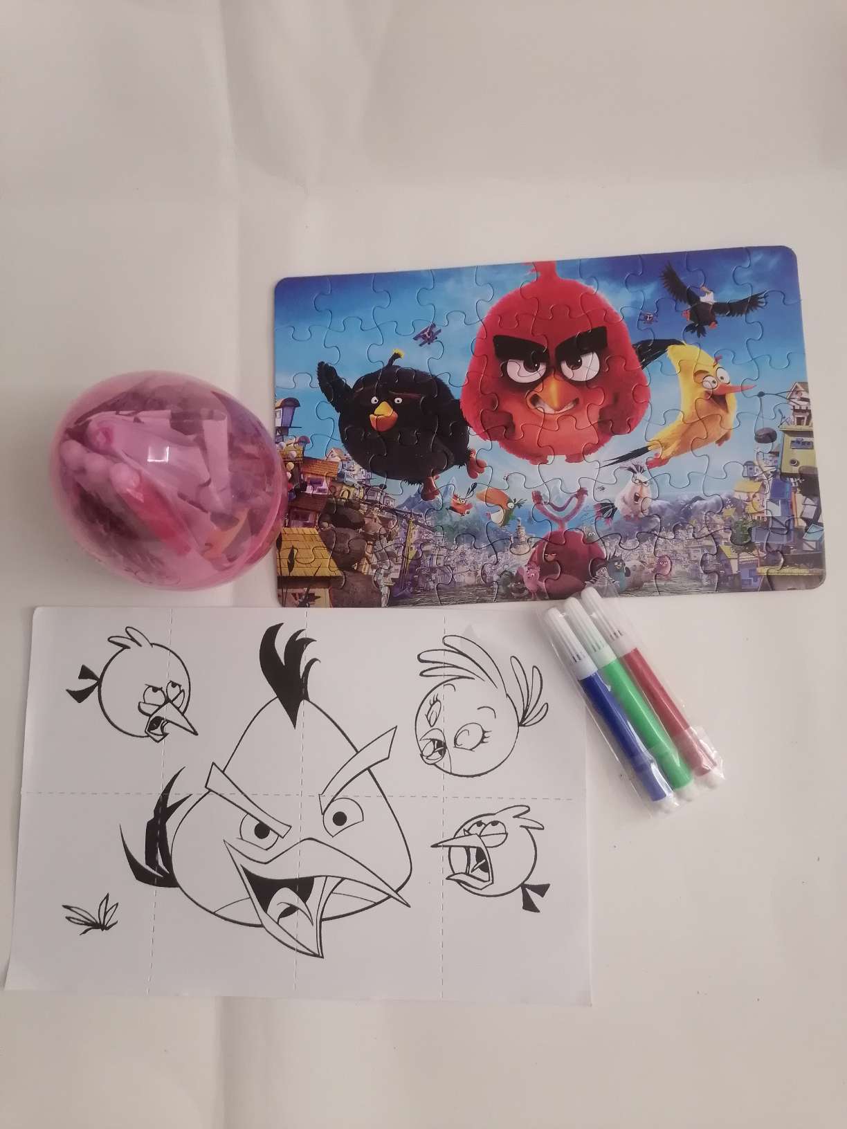 60-piece bird egg jigsaw puzzle, scribble and draw, children use their hands and minds, stay away from mobile phones pic 5