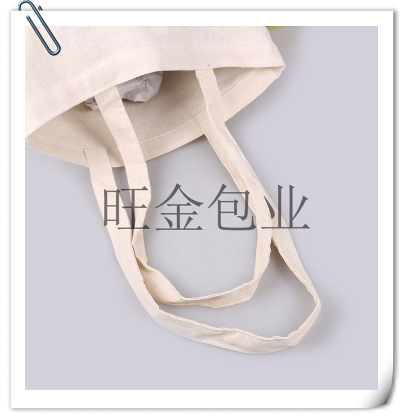 Canvas bags, artistic open-mouth shopping bags, tote bags with freehand patterns, must-have items for summer pic 6