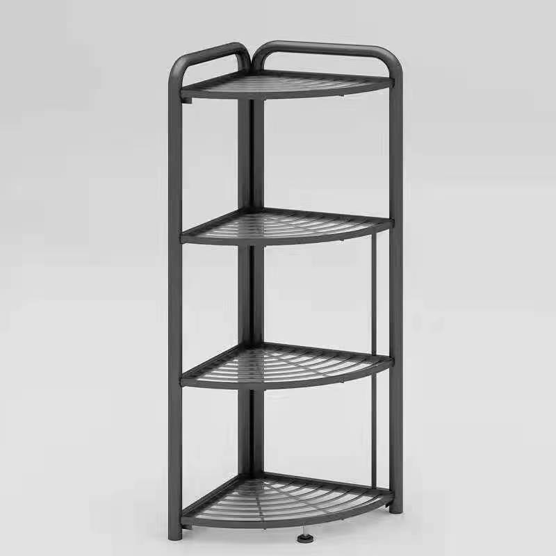 卫生间置物架落地式浴室三角架夹缝收纳架家用厕所马桶转角储物架详情2