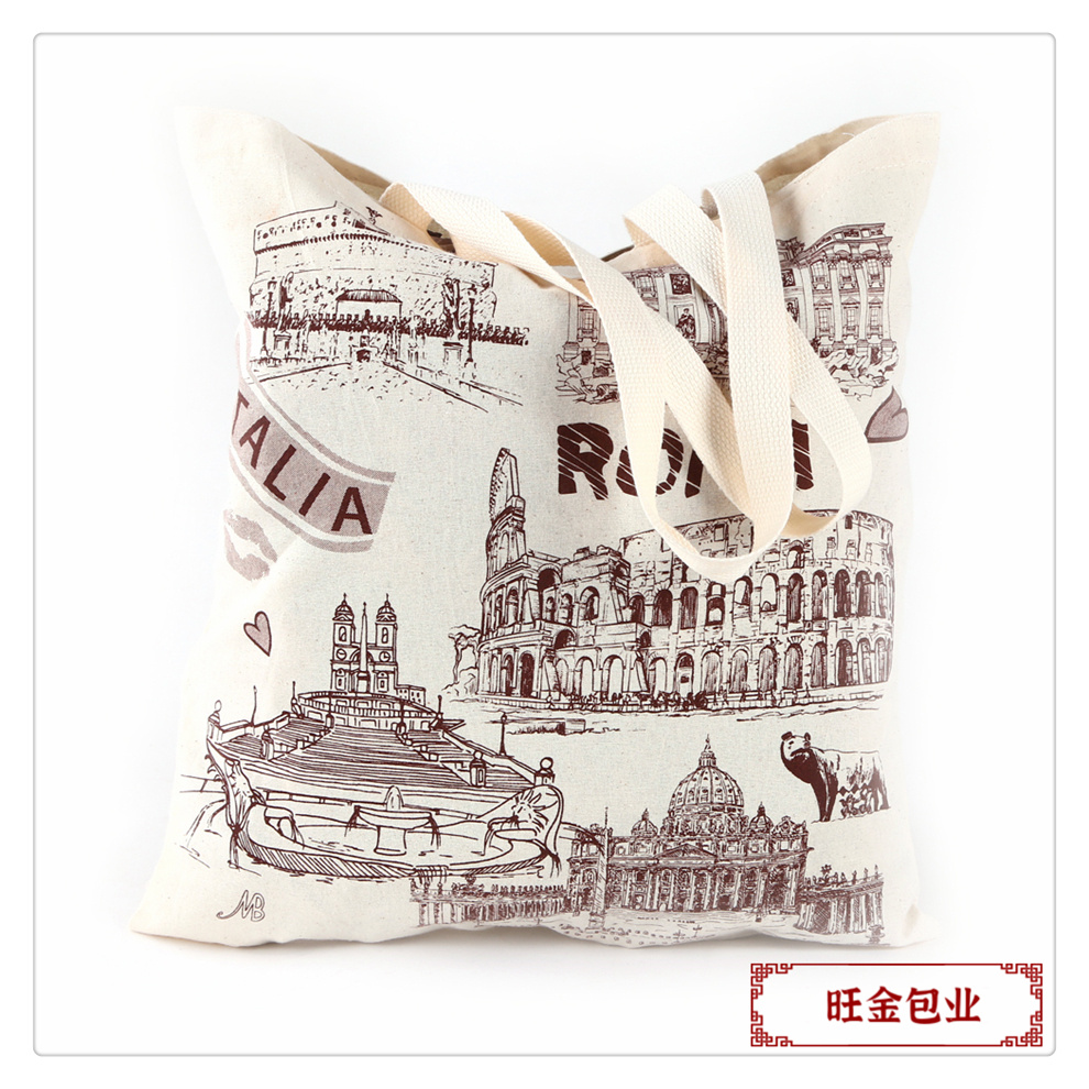 Trendy and fashionable canvas bags, non-woven fabric handbags, shopping bags, eco-friendly bags, customizable with logo printing, canvas bags pic 5