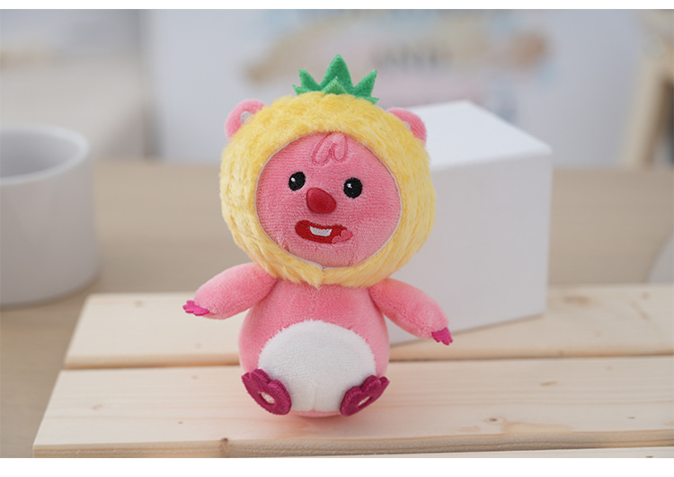网红变装水果海狸公仔可爱萌创意多色卡通小海狸玩偶毛绒玩具批发详情11
