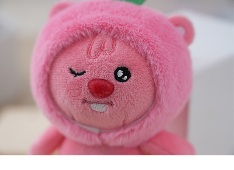 网红变装水果海狸公仔可爱萌创意多色卡通小海狸玩偶毛绒玩具批发详情15