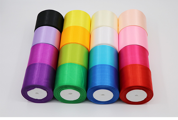 Wholesale of 8CM wide ribbons, ribbon ribbons, wedding supplies, chair backs, bows and webbing from Hanfan Factory pic 19