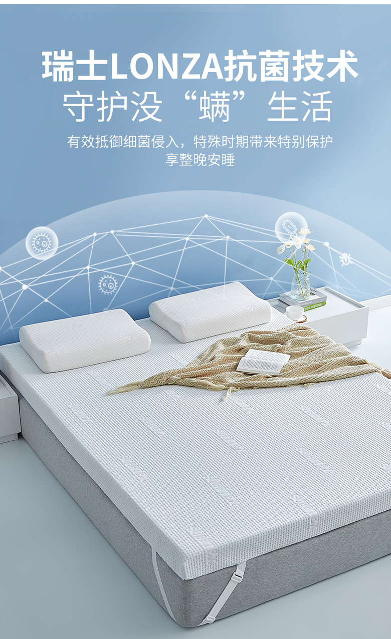 Customized detachable slow-rebound memory foam mattress, memory foam soft cushion single-person bunk bed special mattress for student dormitories pic 3