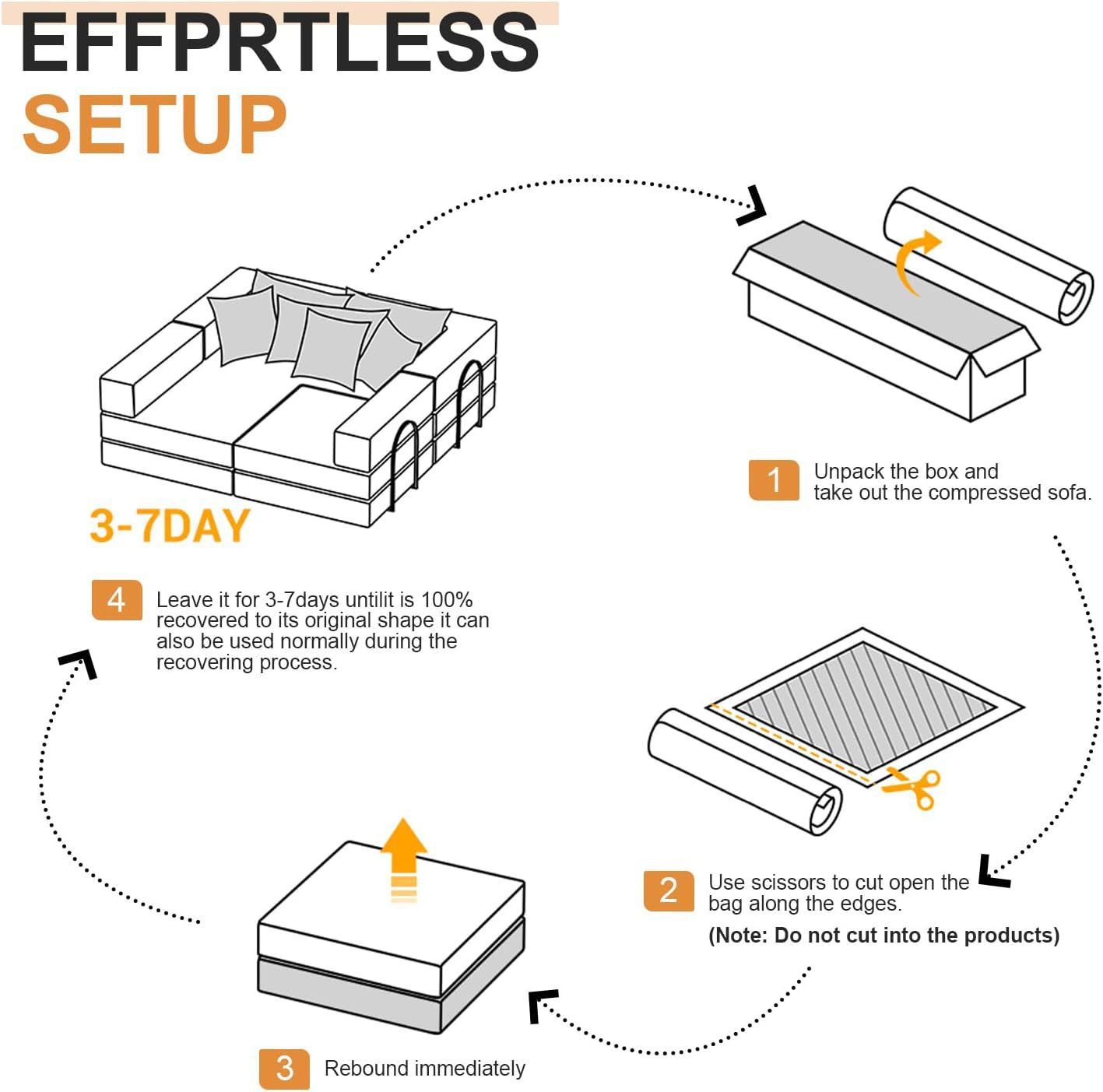 Customized wholesale living room light luxury high-density sponge compression sofa, Empress combination sofa with headrest, skin-friendly sofa pic 6