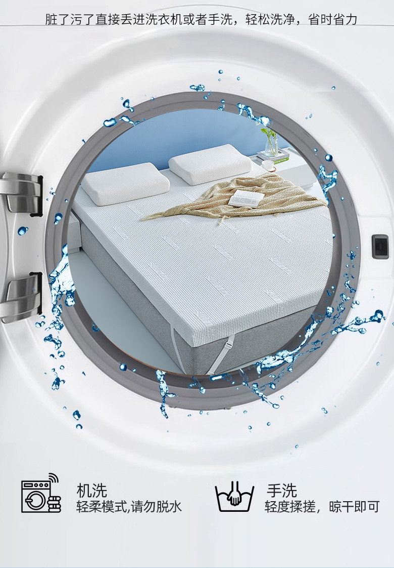 Customized detachable slow-rebound memory foam mattress, memory foam soft cushion single-person bunk bed special mattress for student dormitories pic 16