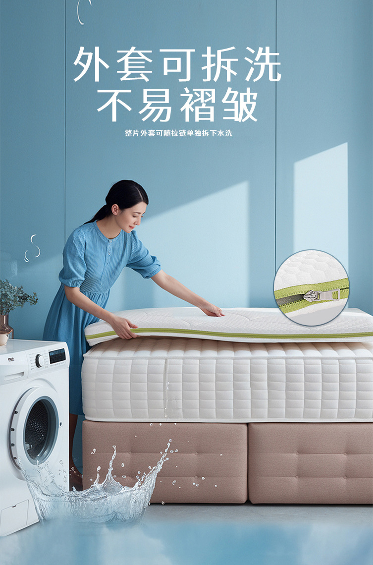 The sponge mattress, single bed, mattress and mat in the student dormitory can be disassembled and washed. The tatami rental house is moderately soft and hard and can be folded pic 8