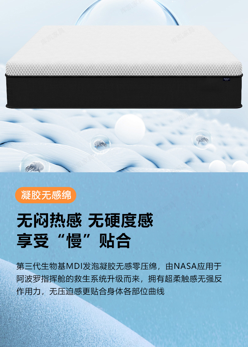 席梦思记忆棉独立袋弹簧家用床垫硬垫软硬两用护脊家用床垫批发详情10