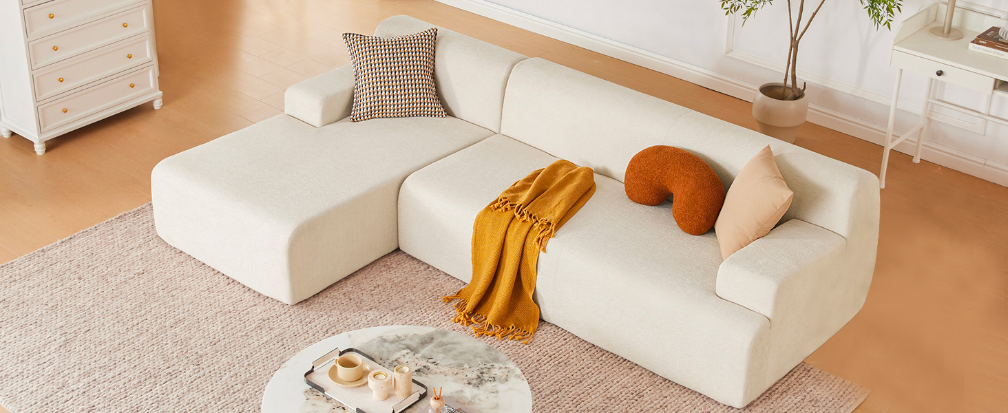 Cross-border compressed high-density sponge sofa combination living room empress sofa corduroy multi-functional household sofa bed pic 3