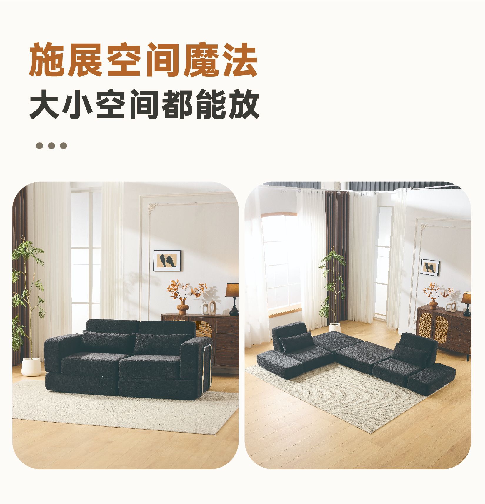 布艺沙发家用客厅小户型压缩沙发出租屋单双人沙发两用折叠沙发床详情7