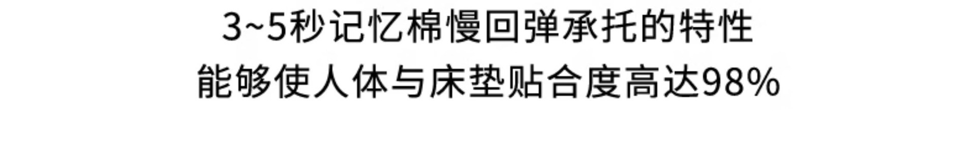 All Seasons Hotel zero-pressure Room mattress supplier Memory foam Simmons whole reinforced independent spring soft pad pic 6