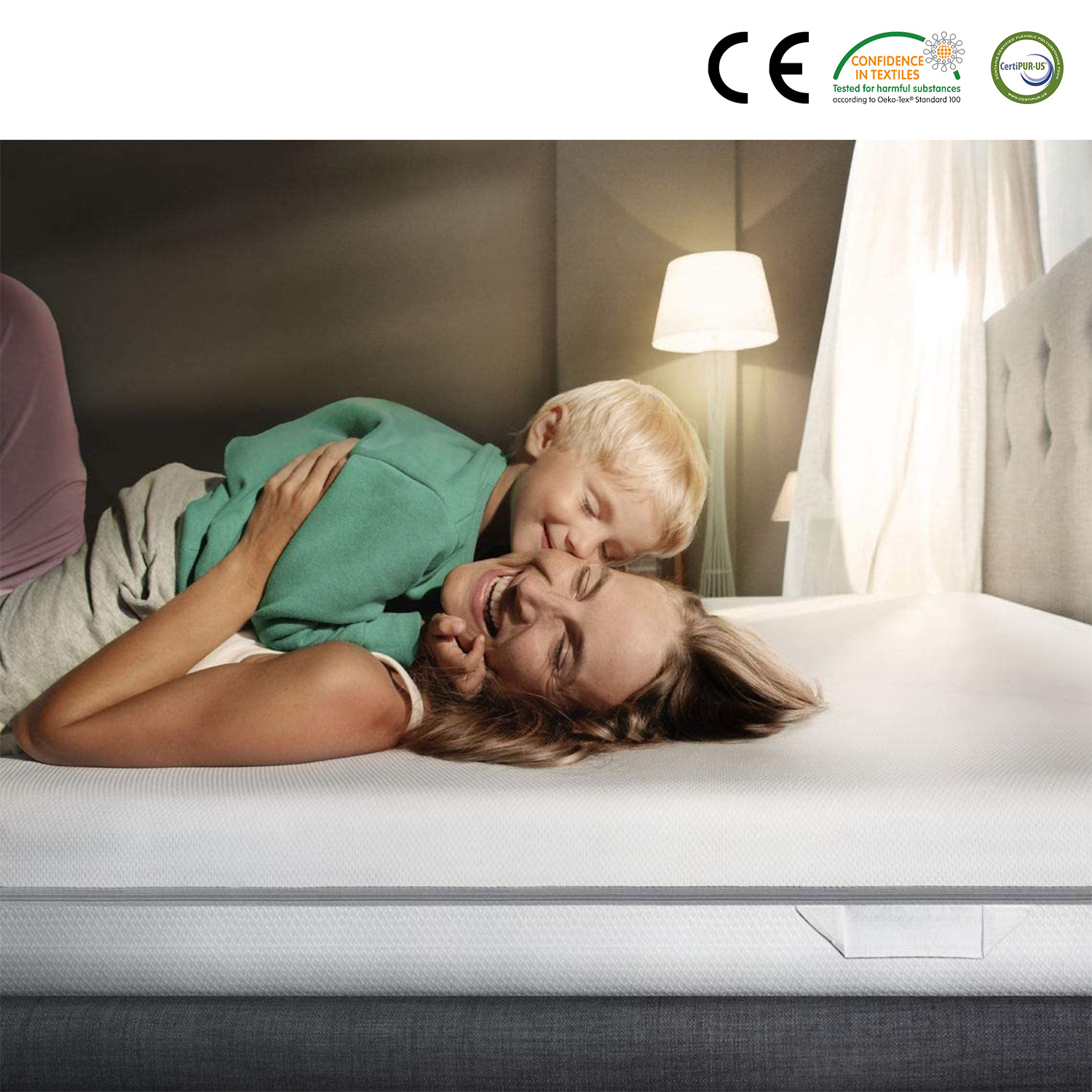 The zoned massage memory high-elastic cotton mattress is a multi-layer combination comfortable export mattress specially designed for cross-border use pic 5