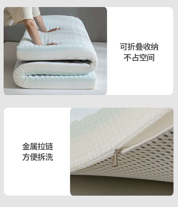 厂家直销跨境专供记忆棉床垫学生宿舍租房薄垫批发家用榻榻米软垫详情15