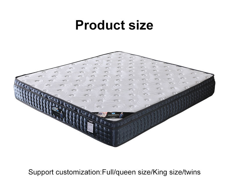 Queen King Size Mattress Bed in A Box, 10 Inch Hybrid Mattre详情11