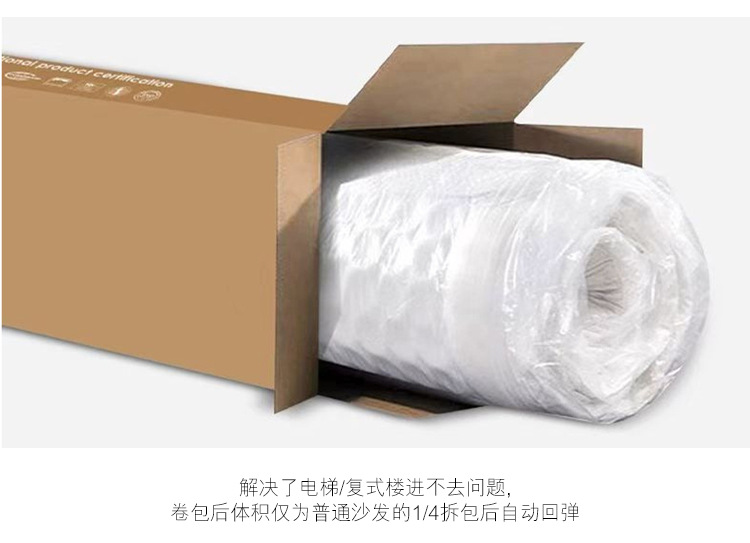 High-density sponge rebound corduroy sofa for home use, double sofa for living room and bedroom, dual-purpose folding sofa pic 7