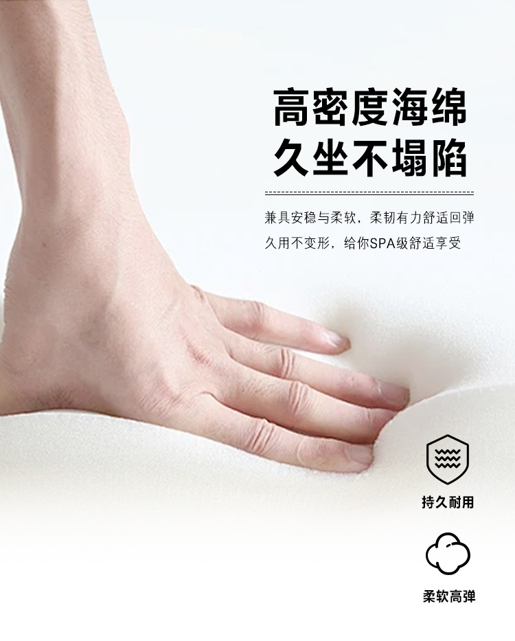 High-density sponge rebound corduroy sofa for home use, double sofa for living room and bedroom, dual-purpose folding sofa pic 6