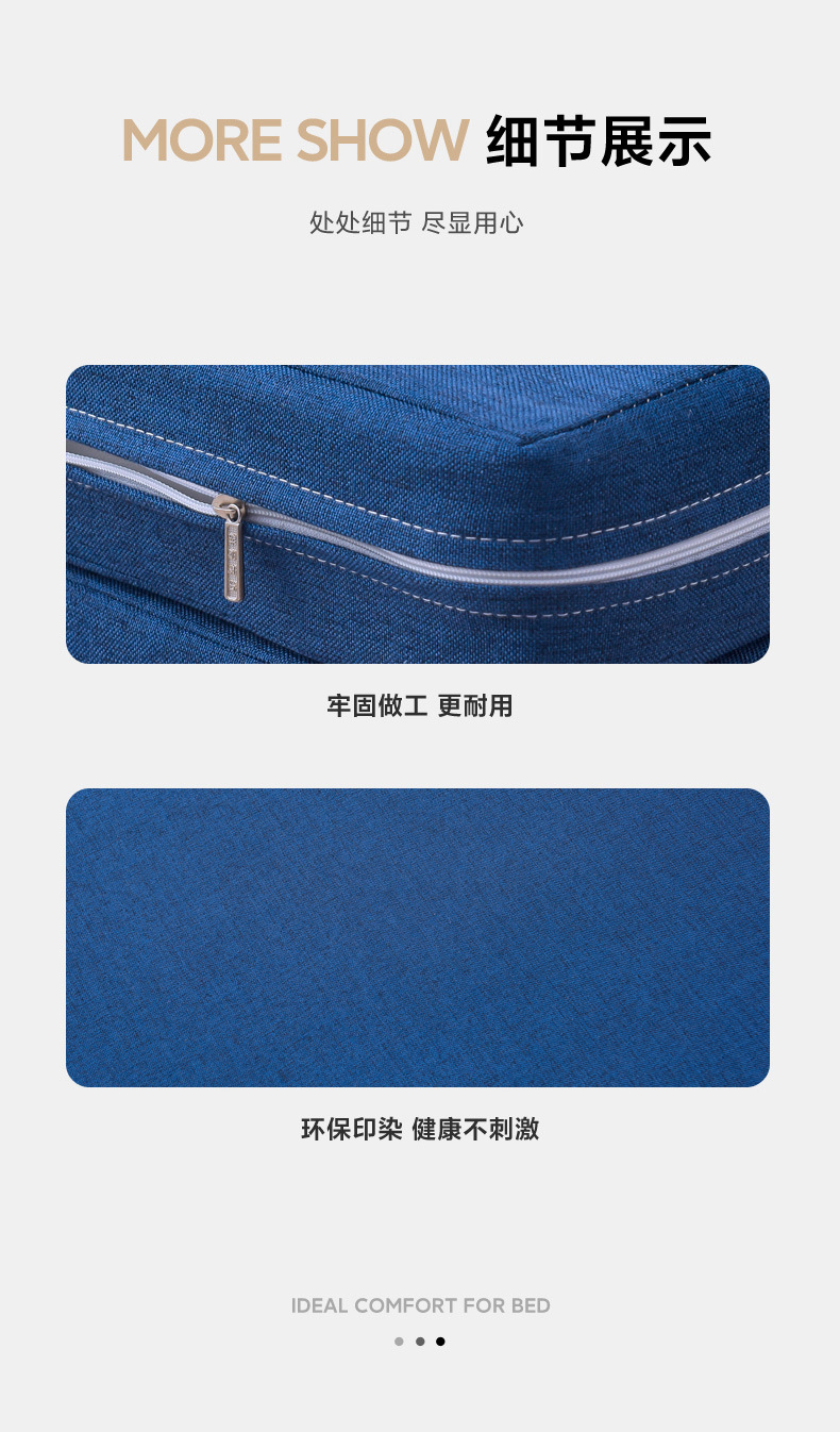 四折叠海绵折叠床垫打地铺午睡垫办公室单人午休息垫日式懒人榻米详情16