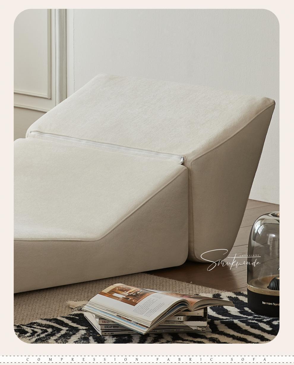 外贸跨境压缩沙发Compression Sofa小户型折叠懒人沙发床休闲躺椅详情18