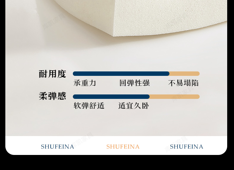 库凯席梦思泰国星空乳胶床垫加厚七星级酒店智感独立袋弹簧床垫详情27
